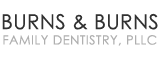 The Burns & Burns Family Dentistry, PLLC website scrolling logo